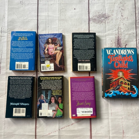 8 Random VC Andrews Paperback Book Of 6 +1 Hardback Some Keyhole Covers Books - Picture 2 of 12